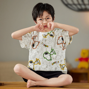 Enfants coton épais <span class=keywords><strong>hiver</strong></span> vêtements de nuit ensembles garçon à manches longues sous-vêtements bébé pour 3-8 ans sous-vêtements filles enfants pyjamas personnalisés - Product Image 3