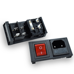 Hai-in-một, kcd4 4 4 Pin Rocker switch + AC-02 2 pin ổ cắm - Product Image 5