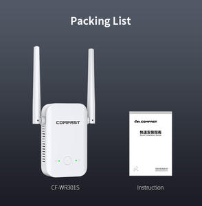 Comfast WiFi inalámbrico repetidor Wifi extensor Ultraboost Wifi amplificador de largo alcance Repiter 300M Wi-Fi Booster - Product Image 6