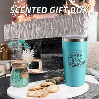 Vente en gros de bougies parfumées portables modernes Chunhan, boîte cadeau décorative, cadeau de Thanksgiving pour femmes, décoration intérieure