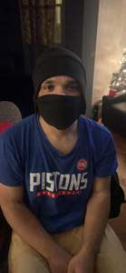 ユニセックス暖かい2in1冬用フリースストライプ付き耳当て付きスカルスポーツビーニースキーマスク（釣り用） - Product Image 5