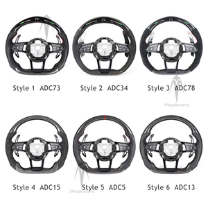 Volant complet en cuir neuf pour <span class=keywords><strong>Audi</strong></span> <span class=keywords><strong>TT</strong></span> R8 A3 A4 B9 A5 RS3 RS4 RS5 S3 S4 S5 A6 A7 B8.5 Q3 Q5 Q7 TTS, mise à niveau sportive - Product Image 4