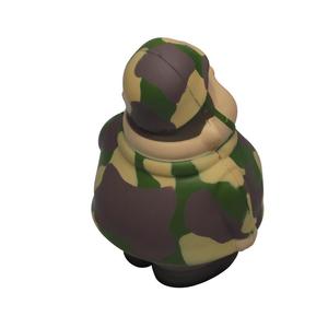Balles anti-stress personnalisées en forme de soldat militaire, avec logo promotionnel, en TPR souple, cadeau de bureau, figurine de combat amusante - Product Image 4
