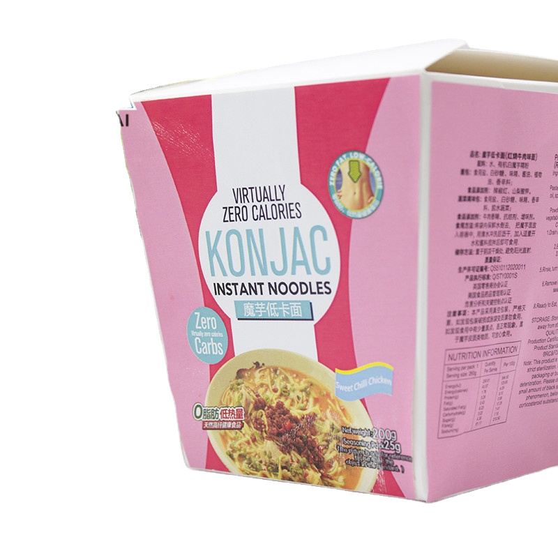 Halal Groothandel Instant Konjac Noedels Organische Konjac Rijst