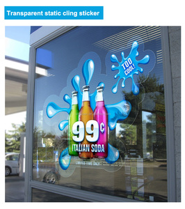 สติ๊กเกอร์ติดกระจกแบบถอดได้สำหรับตกแต่งร้านค้าและสำนัก<span class=keywords><strong>งาน</strong></span> - Product Image 4