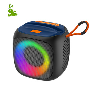 Loa Mini Di Động Cho Tiệc Tùng 8W Chống Nước Loa Mini Di Động Ngoài Trời Có Đèn RGB Loa Siêu Trầm Mini Di Động Có Giá Đỡ Điện Thoại <span class=keywords><strong>Radio</strong></span> - Product Image 4