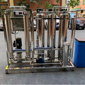 Thép không gỉ 304 chất lượng cao van tự động lọc nước kiềm 500lph Máy lọc nước công nghiệp sản xuất nước khoáng - Product Image 3