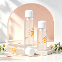Flacon pulvérisateur PET 120/150/180/200 ml pour crème solaire - Contenant cosmétique vide pour brumes hydratantes et fixateurs de maquillage