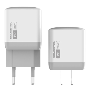 ที่ชาร์จเร็วแบบปลั๊ก US/EU 20W ชนิด C ชาร์จเร็วรถยนต์สำหรับ <span class=keywords><strong>iPhone</strong></span> 15 PRO MAX carregadores - Product Image 2
