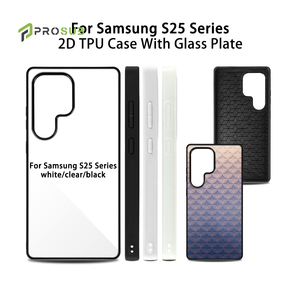 <span class=keywords><strong>Coque</strong></span> de téléphone Prosub Sublimation 2D TPU PC Sublimation <span class=keywords><strong>Coque</strong></span> de téléphone vierge avec feuille de verre <span class=keywords><strong>pour</strong></span> <span class=keywords><strong>Samsung</strong></span> S25 Series - Product Image 2