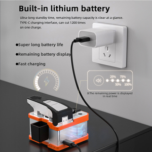 Hoogprecisie glasvezelcleaver met automatisch roterende messen, glasvezel snijgereedschap voor FTTH-fusiesplicingwerkzaamheden - Product Image 5