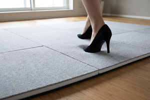 Alfombra <span class=keywords><strong>de</strong></span> Seguridad con Reducción <span class=keywords><strong>de</strong></span> Ruido, Alfombra Acolchada Silenciosa, Baldosas <span class=keywords><strong>de</strong></span> Alfombra para Guardería - Product Image 4