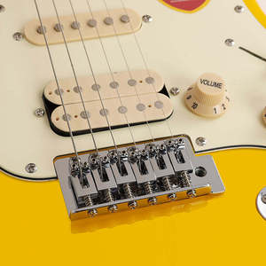 <span class=keywords><strong>Chitarra</strong></span> Elettrica <span class=keywords><strong>Stratocaster</strong></span> a 6 Corde, 22 Tasti con Battipenna Crema e Tremolo Vintage per Registrazioni in Studio - Product Image 6