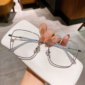 Square <b>Frame</b> Plano Lenses Blue Light Protection Unisex <b>Eyeglasses</b> <b>Frames</b> Full-<b>Frame</b> PC Lens Design - Product Image 1
