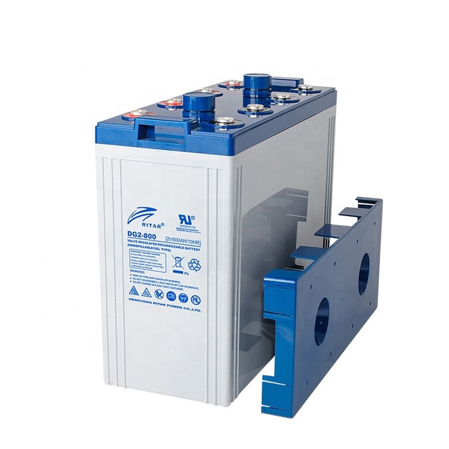 Ritar DG Series Solar Power Battery Charger 2V 200ah 400ah 800ah 1000ah 3000ah Lead Acid 12V Gel Battery
