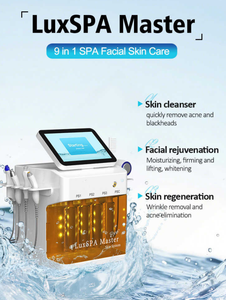 Professional 9 in 1 Remove skin keratin Bubble Gun <b>Oxygen</b> Water Jet Skin Tightening Rejuvenation Facial Skin Care - Product Image 5