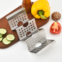 Plateau de drainage en acier inoxydable de bonne qualité pour tacos, support de refroidissement pour aliments frits, étagère de rangement pour crêpes, présentoir à pizzas et tacos