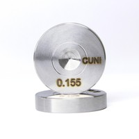 Matrice de tréfilage de fil diamanté de haute précision, longue durée de vie, pour câbles en cuivre et aluminium, taille personnalisée disponible, marque JUXIN