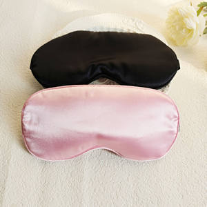 Maschera per occhi con riempimento di semi di lino con fodera in raso di seta lavabile meditazione relax a microonde tappetino riscaldante ponderato per dormire maschera - Product Image 5