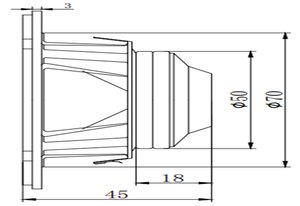 High Quality Portable Full Range Line Array Ferrite Ring Loudspeaker 77mm 3 Inch <strong>Mini</strong> <strong>Dj</strong> <strong>Speaker</strong> <strong>System</strong> - Product Image 4