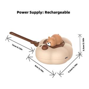 Calentadores de Manos Recargables USB 2 en 1 con Forma de Animalito, Calentadores de Bolsillo de Silicona con 2 Modos de Calor para Trabajar, Niños y Estudio - Product Image 6