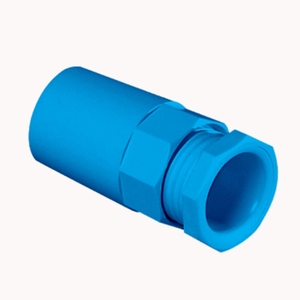 ข้อต่อกล่องไฟฟ้ากันไฟ PVC สีน้ำเงิน ยี่ห้อ AC พร้อมเกลียวขนาด 20 มม. 25 มม. 32 มม. 40 มม. 50 มม. - Product Image 3