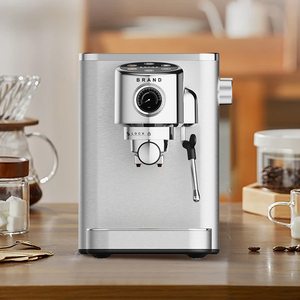 เครื่องชงกาแฟบาริสต้าคาเฟ่เอกซ์เพรสโซ, เครื่องทำกาแฟเอสเพรสโซสองระบบกึ่งอัตโนมัติใช้ในบ้านสำนักงาน - Product Image 4