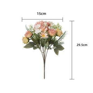 Silk Dandelion Bouquet Artificial <strong>Flowers</strong> <strong>Cheap</strong> China Wholesale Pink <strong>Purple</strong> Home Wedding Decorative <strong>Flowers</strong> Centerpieces - Product Image 3