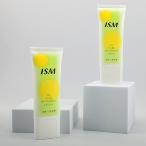 Factory Wholesale Custom Logo Printed Empty 60g <b>Plastic</b> Nozzle Tube <b>Container</b> for Skin Care Cosmetic Hair Removal Cream - Product Image 3