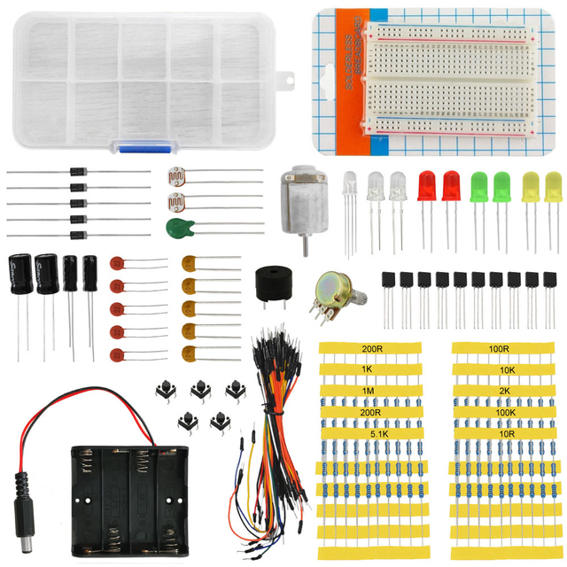 Electronic Component Kit C1 Diy Education Programming Kit Electronic Kit for Arduino