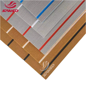 Lámina de Espuma EVA Personalizada para Barcos, Material en Bruto, con Ranuras CNC, para Cubiertas de Teca, Anti-UV, Autoadhesiva Original - Product Image 1