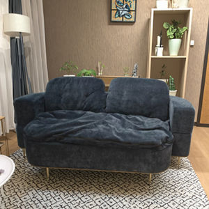 आधुनिक पर्यावरण के अनुकूल तीन सीट कॉम्पैक्ट लिविंग रूम सोफा और उन्नत अंतरिक्ष उपयोग के साथ - Product Image 1