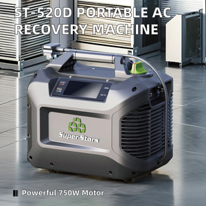 Super Stars ST-520D neue tragbare Kondensator-Rückgewinnung maschine AC-Kältemittel-Werkzeug mit Pumpen-und Kompressor-Kern-Komponenten - Product Image 4