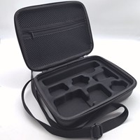 Étui de rangement rigide en EVA pour DJI Osmo Nano Standard/Vlog Combo, sac de transport compatible avec la caméra Osmo Nano et tous les accessoires, avec bandoulière