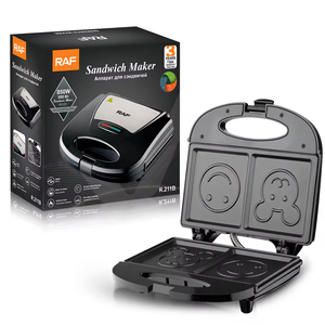 6 in 1 Electric Breakfast Pancake Nut Doughnut Waffle Maker Panini Sandwich Maker 2 Slice Breakfast Maker - Product Image 5