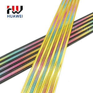 Tira <span class=keywords><strong>de</strong></span> ajuste <span class=keywords><strong>de</strong></span> plástico dorado para coche HUAWEI, tapicería <span class=keywords><strong>de</strong></span> muebles, cama, tiras decorativas, borde <span class=keywords><strong>de</strong></span> sofá, bandas <span class=keywords><strong>de</strong></span> borde <span class=keywords><strong>de</strong></span> PVC sin cinta - Product Image 5