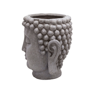 Maceta con Cabeza de Buda, Maceta Decorativa de Resina para Interiores y Exteriores - Product Image 4
