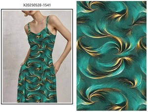 Tela de Rayón 100% de Alta Calidad para <span class=keywords><strong>Vestidos</strong></span> de Mujer - Product Image 4