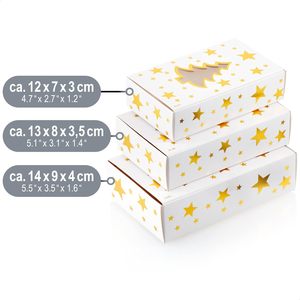 Coffret cadeau cosmétique personnalisé avec logo imprimé pour crème pour le visage et crème pour les yeux, 3 tailles, boîte pliante de Noël en carton robuste - Product Image 6