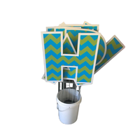 Impression personnalisée PP feuille ondulée panneau d'affichage extérieur signalisation étanche Coroplast panneaux de triage en plastique 18x24 avec H-stakes