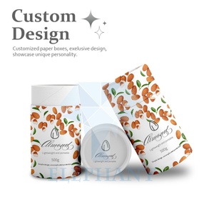 Custom Eco Friendly Food Grade Cylinder Cardboard Containers Box for Cookies Snack Potato Chips <b>Nut</b> Paper Tube Gift Packaging - Product Image 4