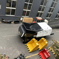 Broyeur mobile sur chenilles ORNATE pour palettes de chariots élévateurs, déchets solides, déchets urbains et ménagers