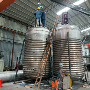 Réservoirs à double enveloppe en acier inoxydable Ss Reactor à vendre, réacteur pour résine alkyde - Product Image 1