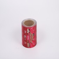 Emballage en plastique à impression personnalisée, rouleau composite, film d'emballage flexible, film laminé pour biscuits, aliments soufflés
