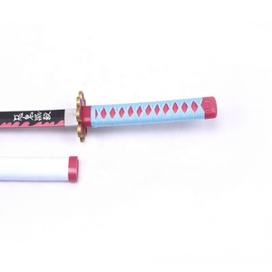 In Stock demone <span class=keywords><strong>Slayer</strong></span> Anime spada a bassa tariffa di bambù spada di legno per i ragazzi Cosplay <span class=keywords><strong>Manga</strong></span> fumetto - Product Image 4