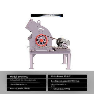 Concasseur à marteaux, concasseur de déchets de construction pour béton et gangue de charbon, petit concasseur à marteaux mobile diesel - Product Image 5
