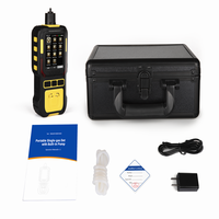 Analizador de Gases 6 en 1 con Bomba Integrada, Detector de Gases Industriales IP65 para CH4, O2, CO, H2S