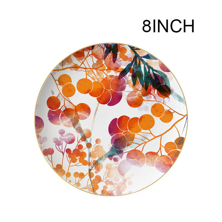 Rose-plaque de 8 pouces