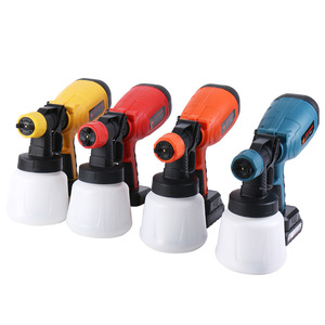Nouvelle batterie au Lithium transfrontalière électrique haute pression bricolage Portable <span class=keywords><strong>pistolet</strong></span> à <span class=keywords><strong>peinture</strong></span> au Latex 1800W 4000PSI vente en gros - Product Image 1