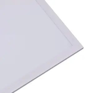 Banqcn Modern Decorative 40W LED Lamp 600x600mm Square Flat LED Panel Ceiling Lighting 60*60 Aluminum Body 4000K Warm White